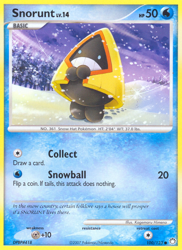 Mysterious Treasures Snorunt #100/123